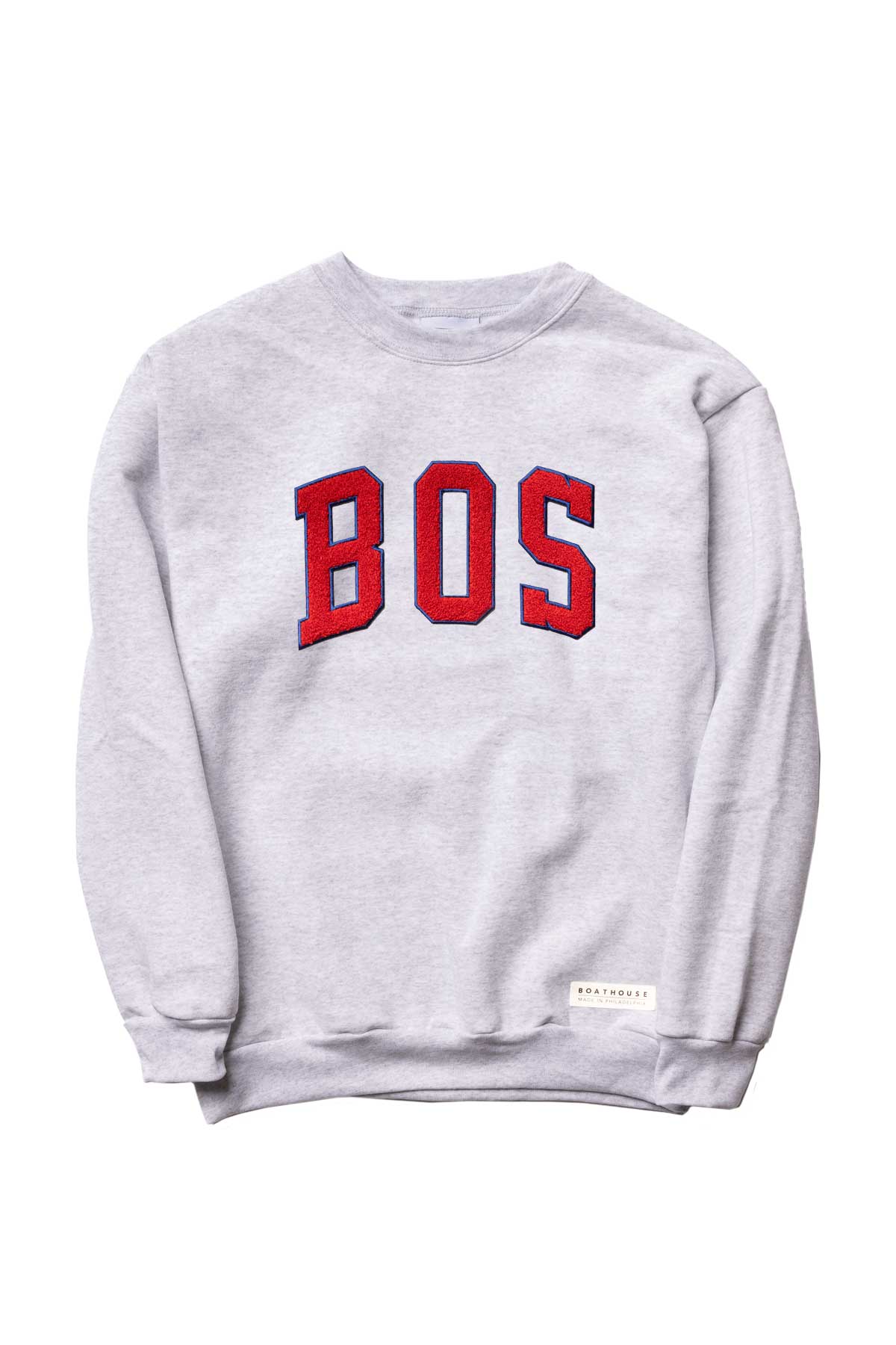 BOATHOUSE BOS CHENILLE CREW Grey / Small