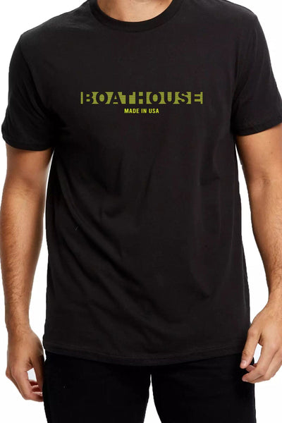 Boathouse Unisex Short Sleeve Hi-Vis Tee Black / Small