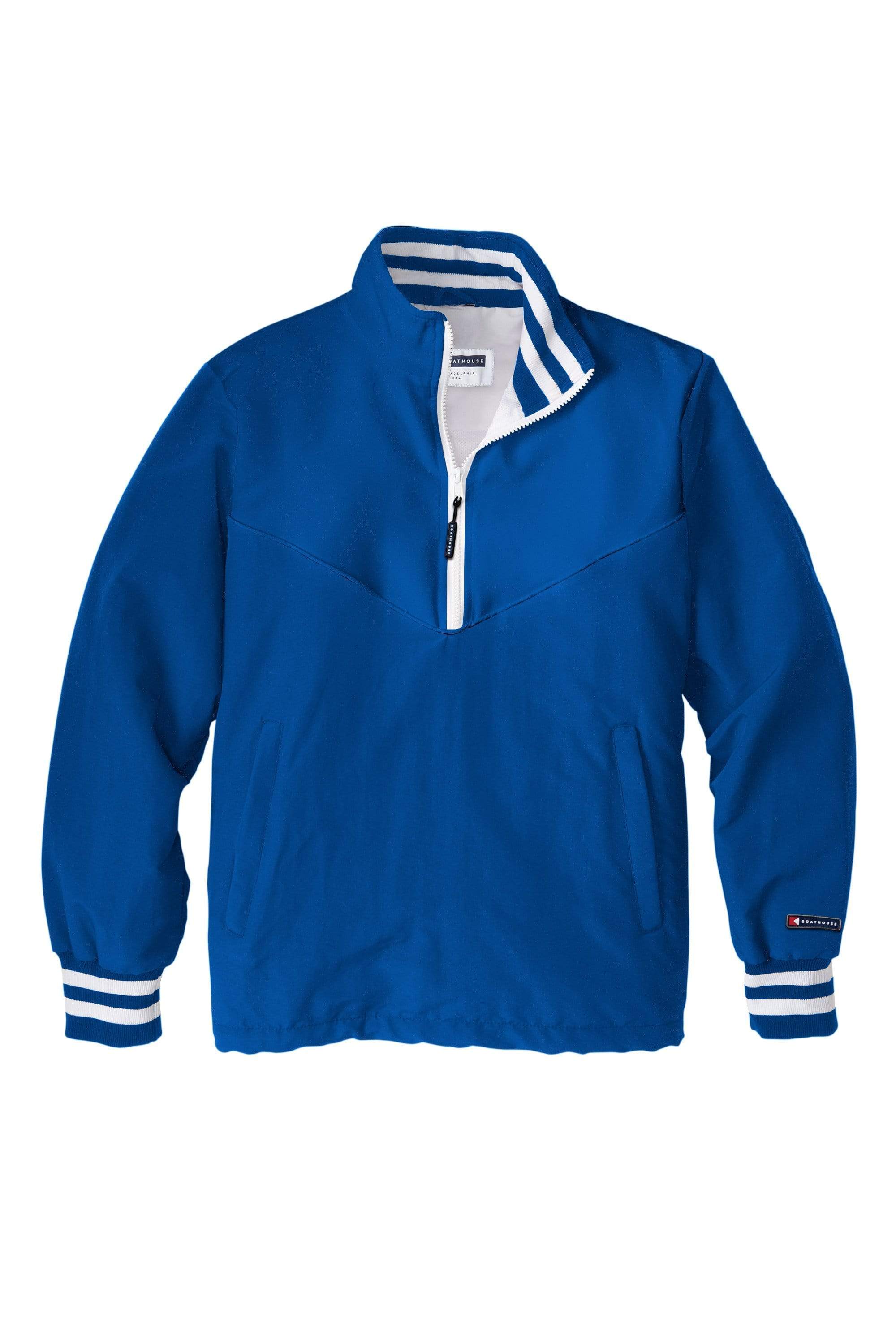 Royal Blue Half Zip Fleece Jacket