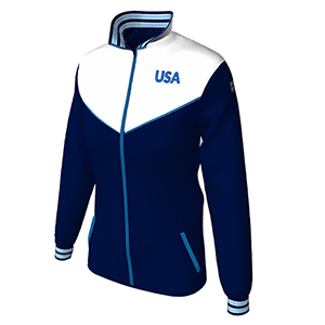 Women's Victory Custom Windbreaker Jacket 2-Color / Supplex / Knit Cuffs
