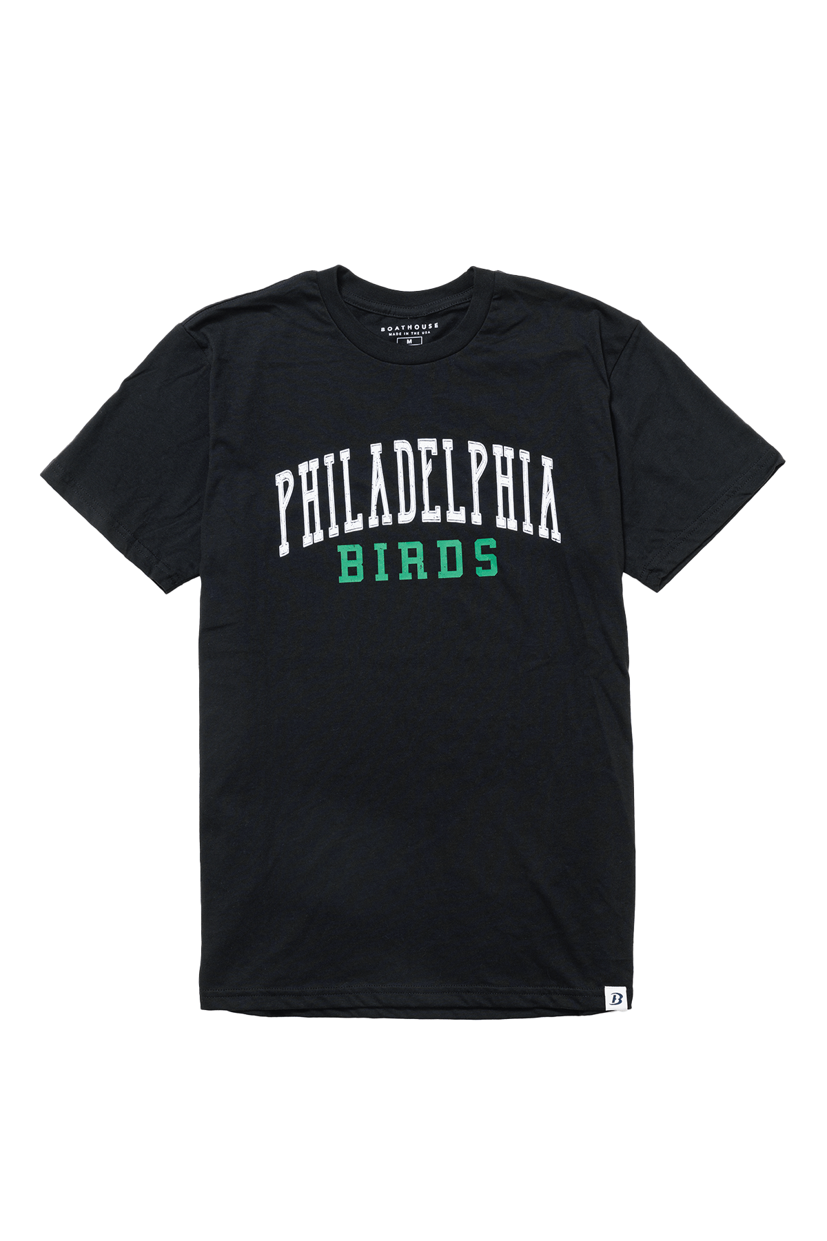 Birds Football Graphic T-Shirt Black / X-Small