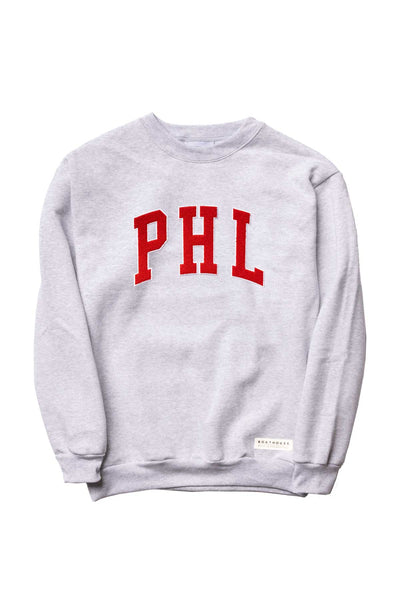 BOATHOUSE PHL CHENILLE CREW Red / Small