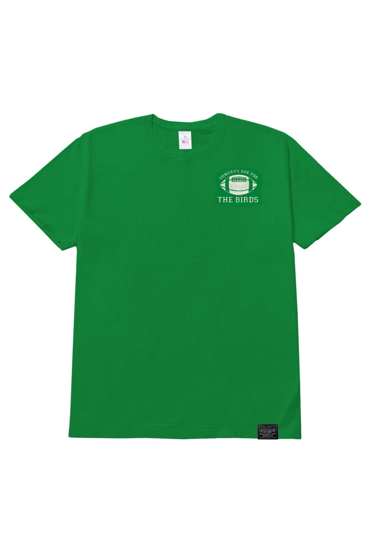 BOATHOUSE "SUNDAYS ARE FOR THE BIRDS" T-SHIRT Kelly Green / Small