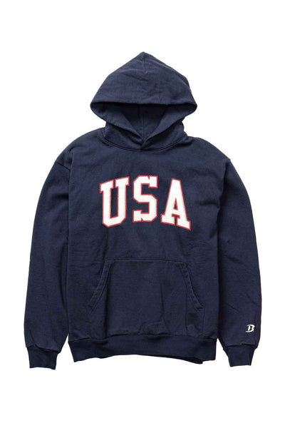 Boathouse Unisex USA Chenille Hoodie Navy / Small