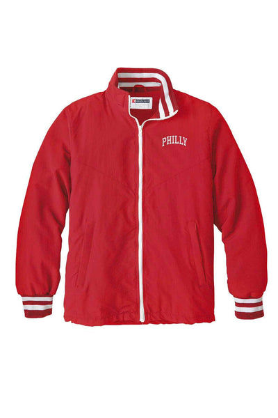 Men's Philly-Made Victory Windbreaker Jacket Red / Small