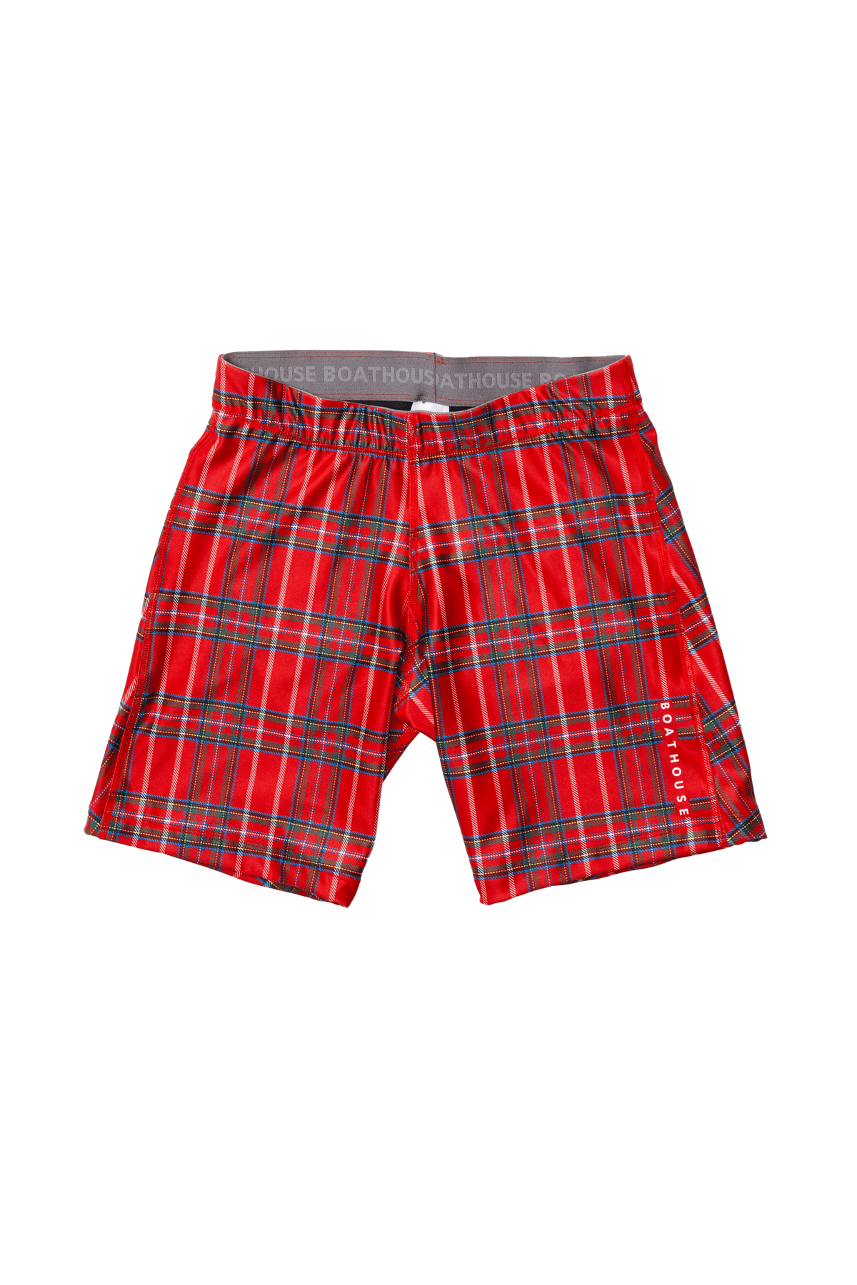 MEN'S PLAID ACCEL ROWING TROU Red / Small