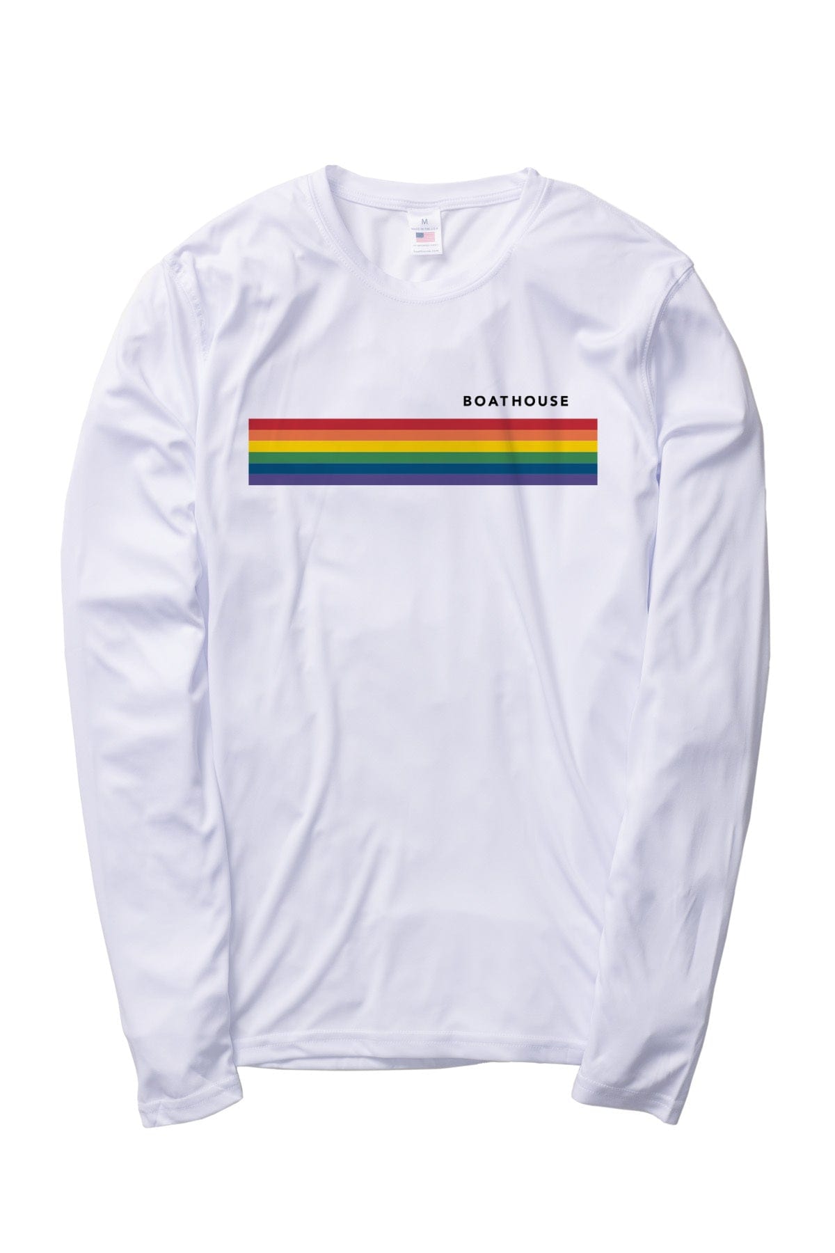 Unisex UV Protection PRIDE Long Sleeve White / X-Small