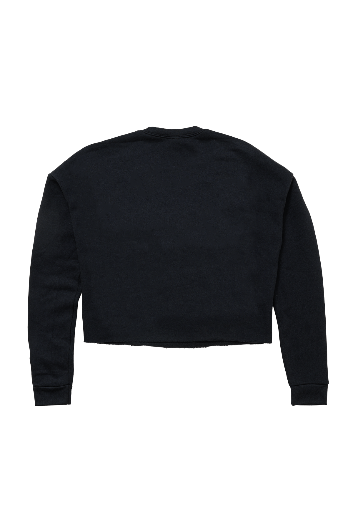 Women's Birds Felt Cropped Sweatshirt