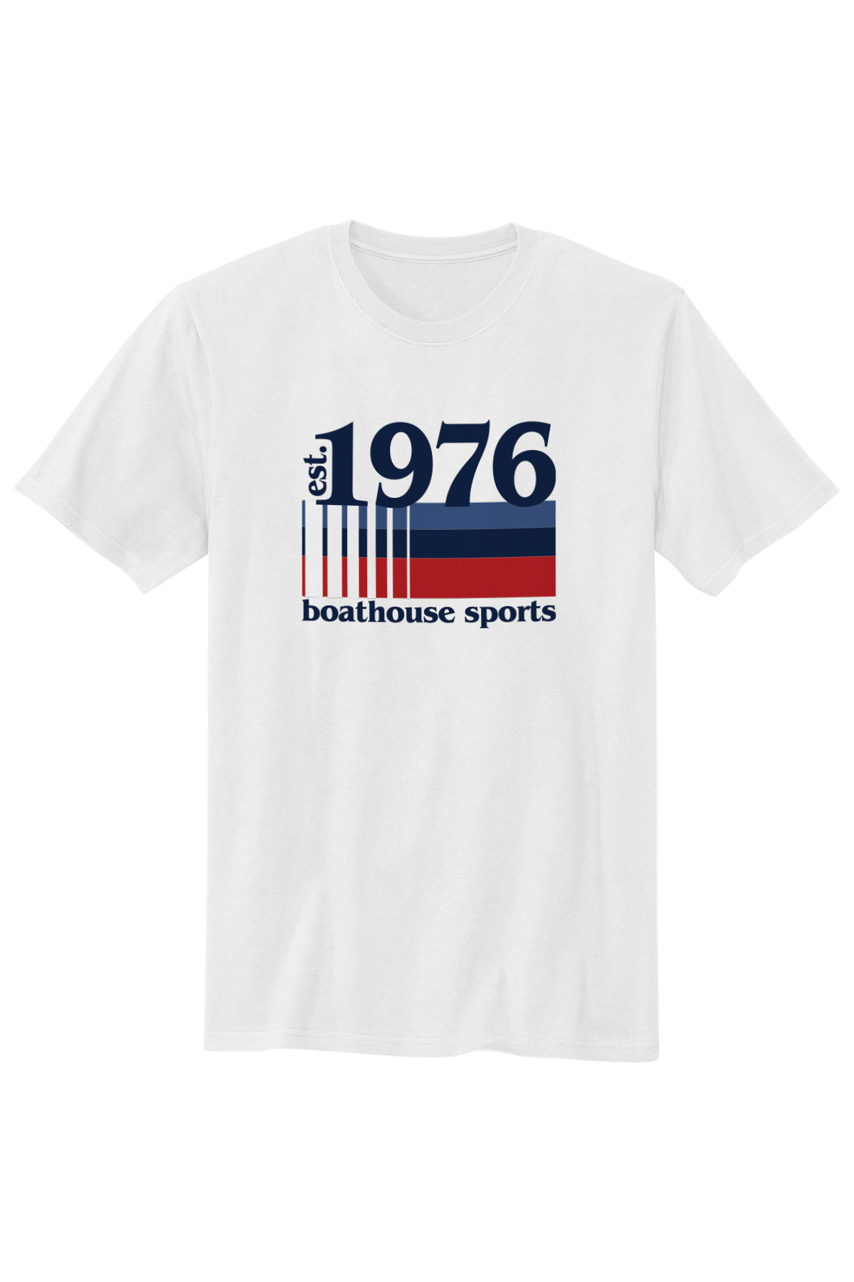 Boathouse 1976 Unisex T-Shirt White / Small