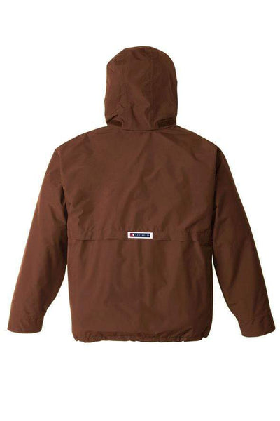Back of Brown BOATHOUSE Blitz GORE-TEX® Waterproof Jacket