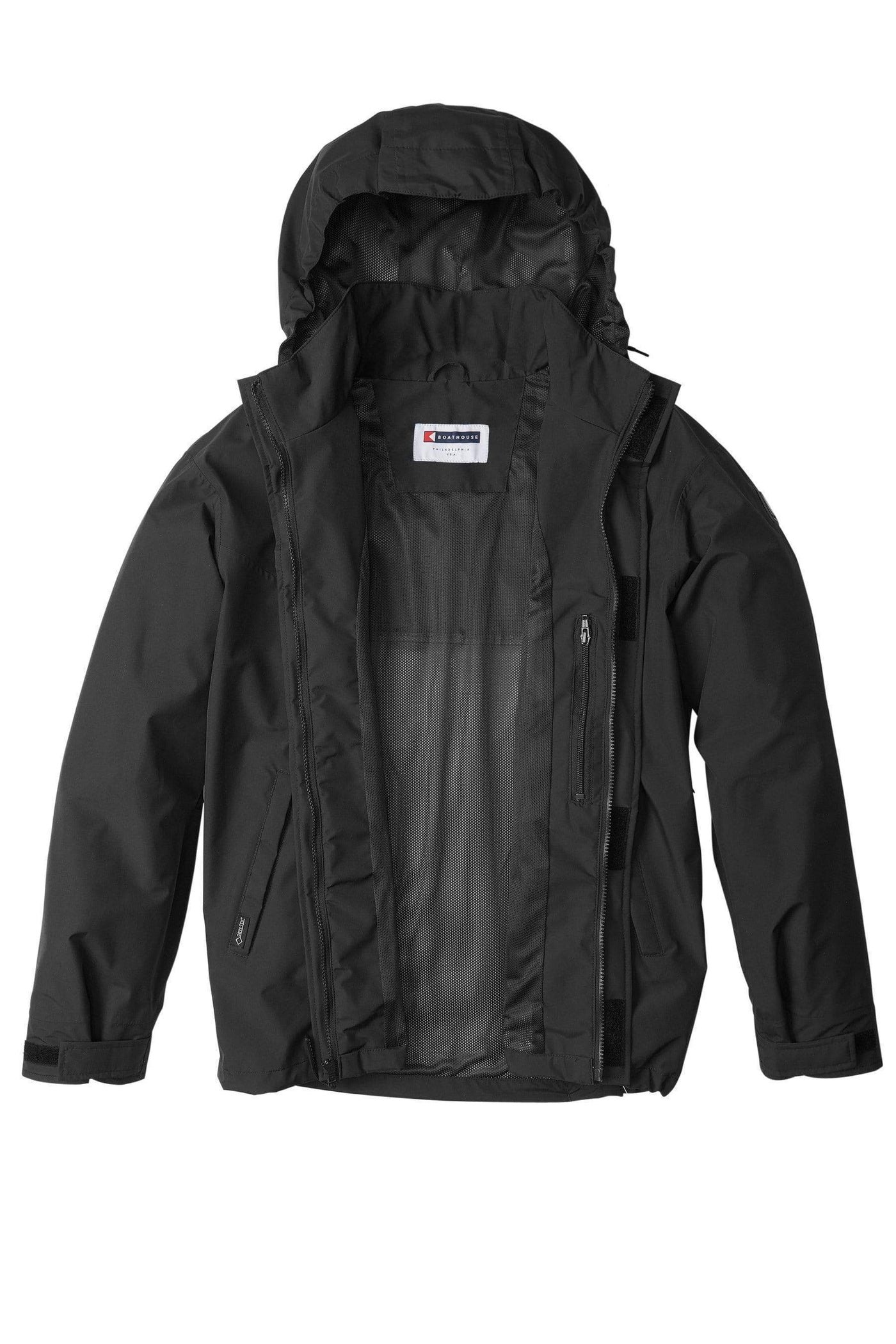 Black Boathouse Blitz GORE-TEX® Branded Waterproof Jacket