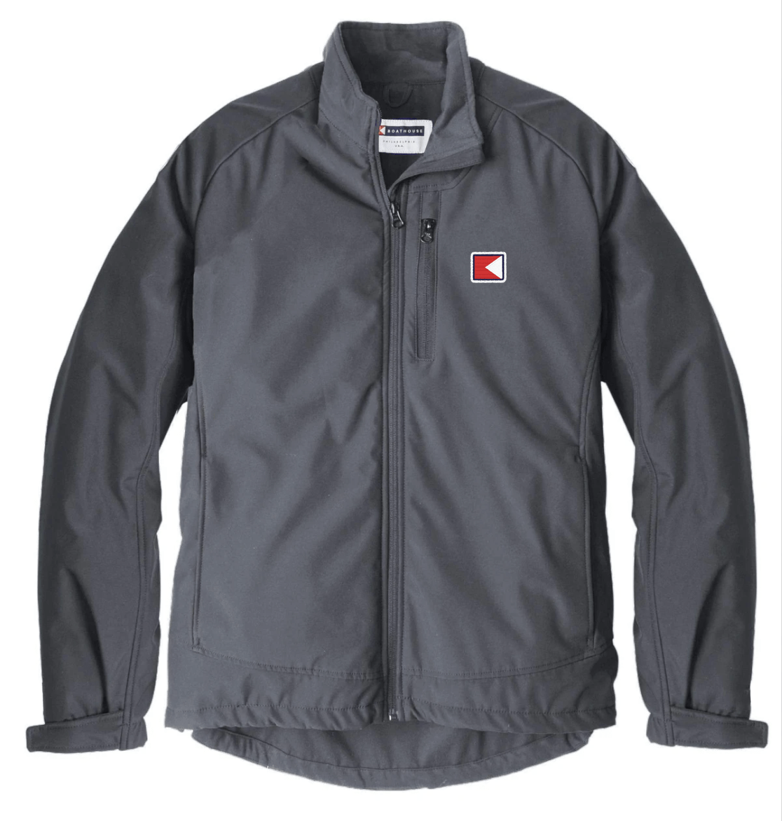 BOATHOUSE Men's Equinox Soft Shell Jacket Graphite / Small