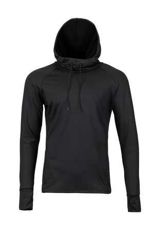 Men's 215 Hooded Compression Top Black / Small