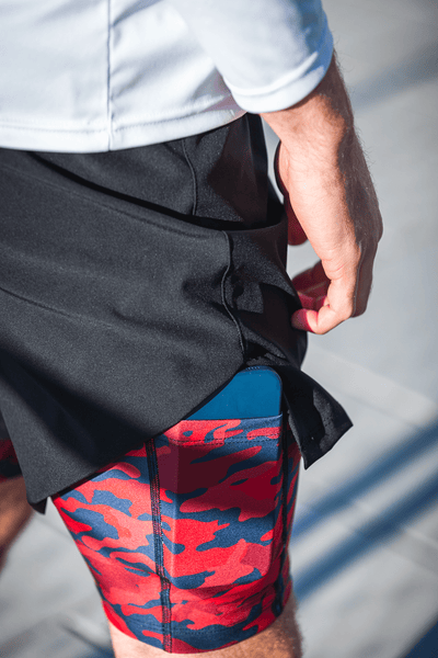 Men's Double Layer Training Shorts