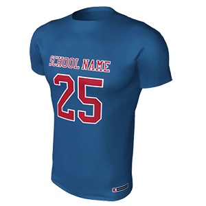 Boathouse Custom Men's Short-Sleeve Backstretch Compression Top Names/Numbers / Solid
