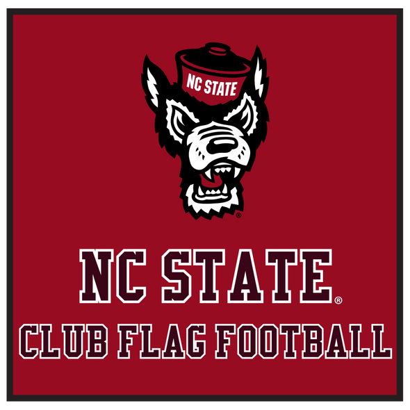 REORDER Custom North Carolina State University Flag Football Jersey
