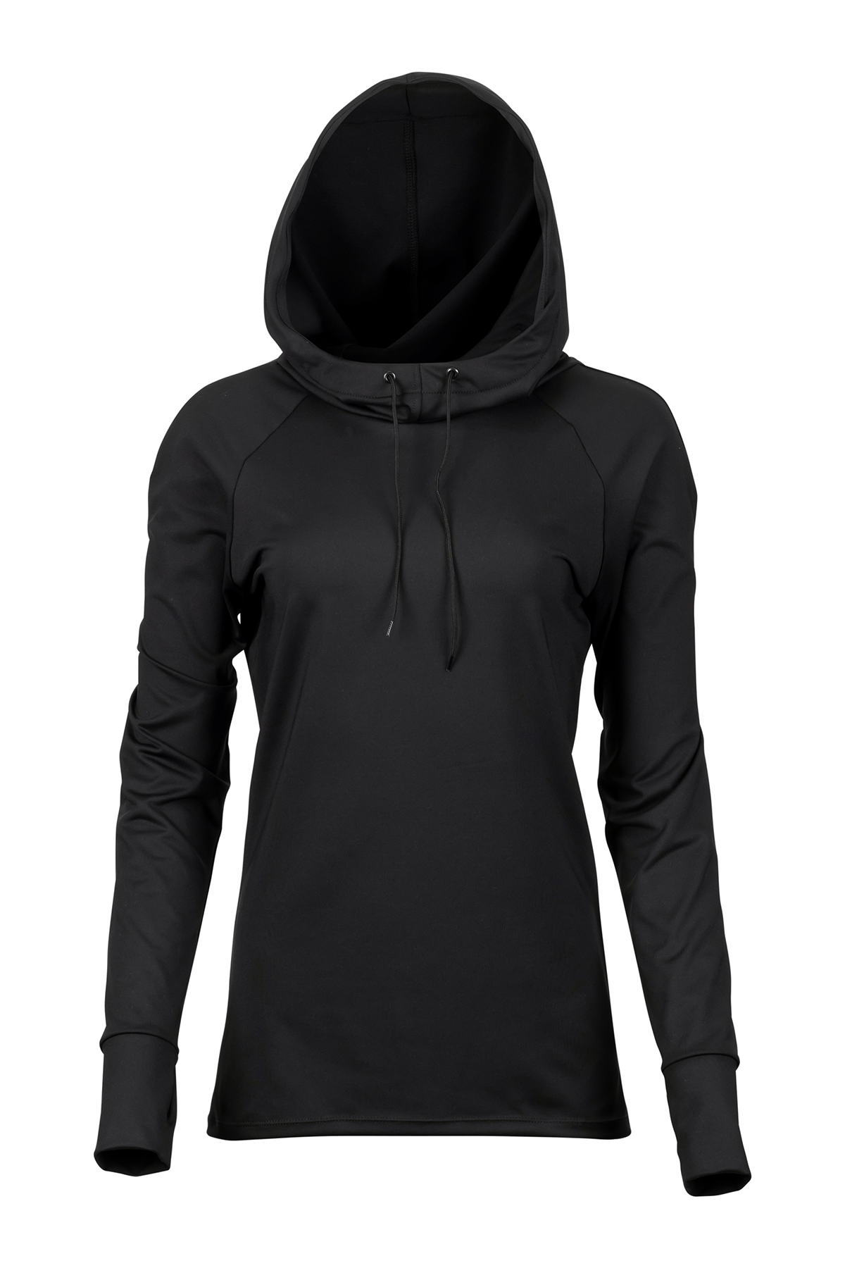 Women's 215 Hooded Compression Top Black / X-Small