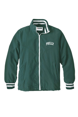 Women's Philly-Made Victory Windbreaker Jacket Forest / Small