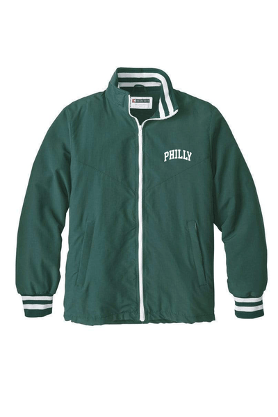 Men's Philly-Made Victory Windbreaker Jacket Forest / X-Small