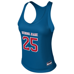 Boathouse Custom Women's Racer Back Reversible Jersey Names/Numbers / Solid