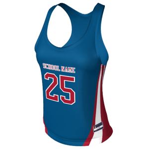 Boathouse Custom Women's Racer Back Reversible Jersey Names/Numbers / 806