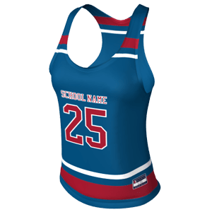 Boathouse Custom Women's Racer Back Reversible Jersey Names/Numbers / 826